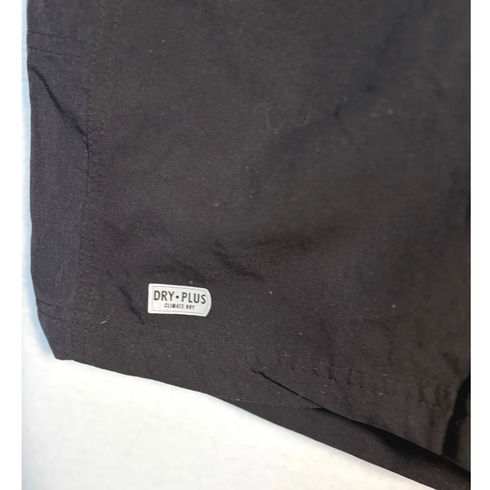 Nakamura Biking Shorts Mens Small Black Excellent Dry-Plus Belted Athletic